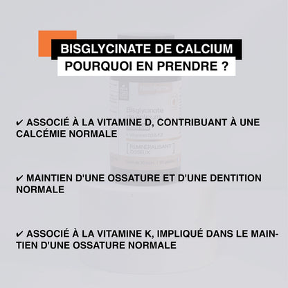 Calcium bisglycinate en gélules