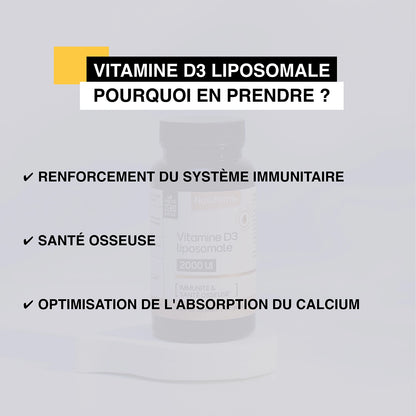 Vitamine D3 liposomale en gélules
